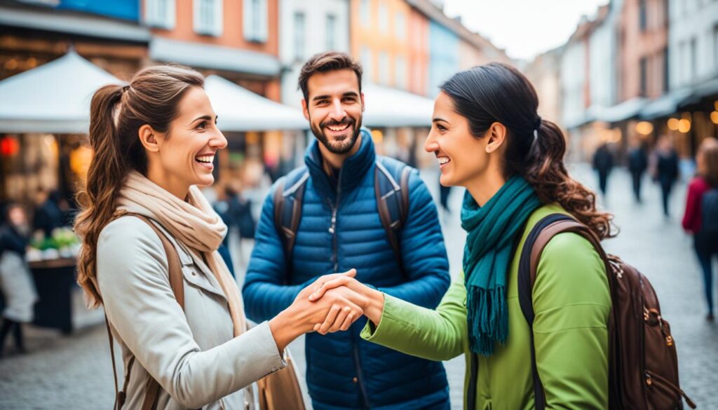 positive communication gesture